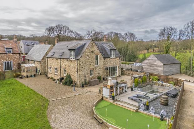 Country home near Durham offers gardens, games room and 2.5 acres