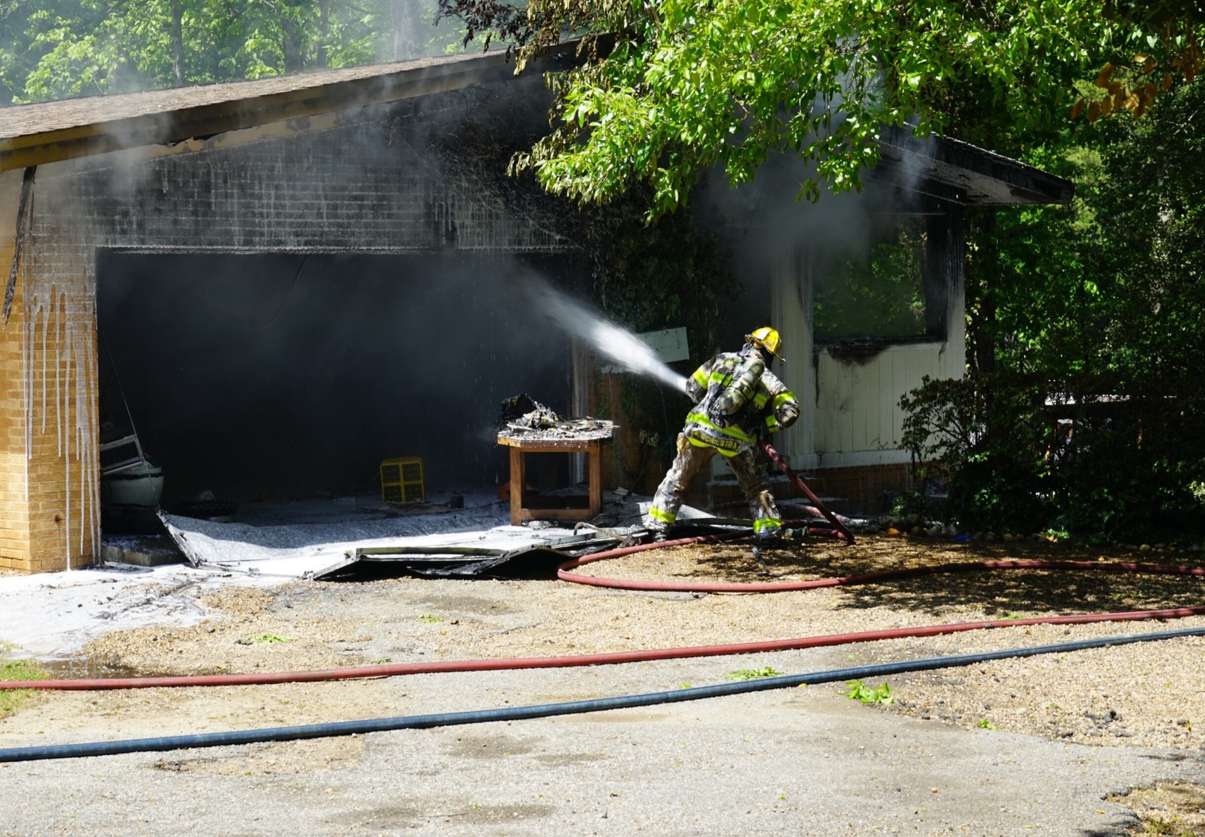 Three displaced following house fire in Chesterfield