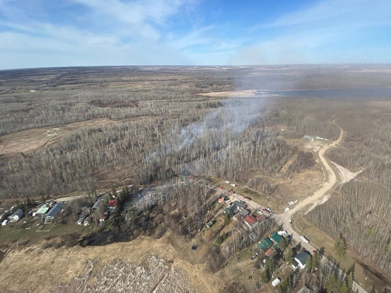 Wildfire razes summer village homes west of Edmonton, triggers state of ...