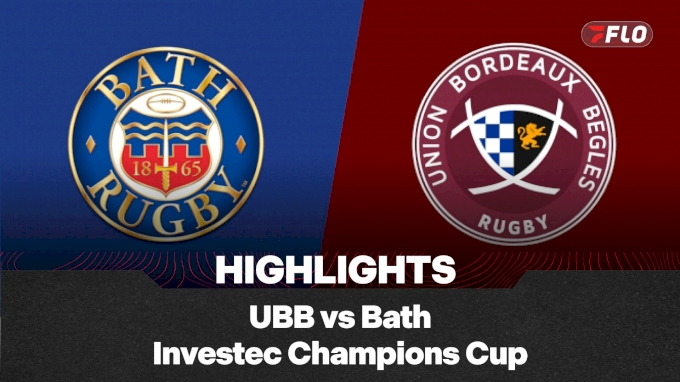 Full match highlights: Union Bordeaux Begles vs Bath | Investec ...