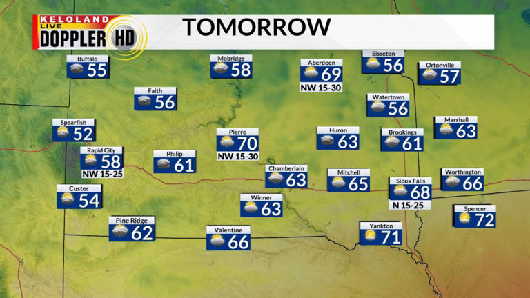 Storm Center PM update: Rain chances linger west river; mainly dry east