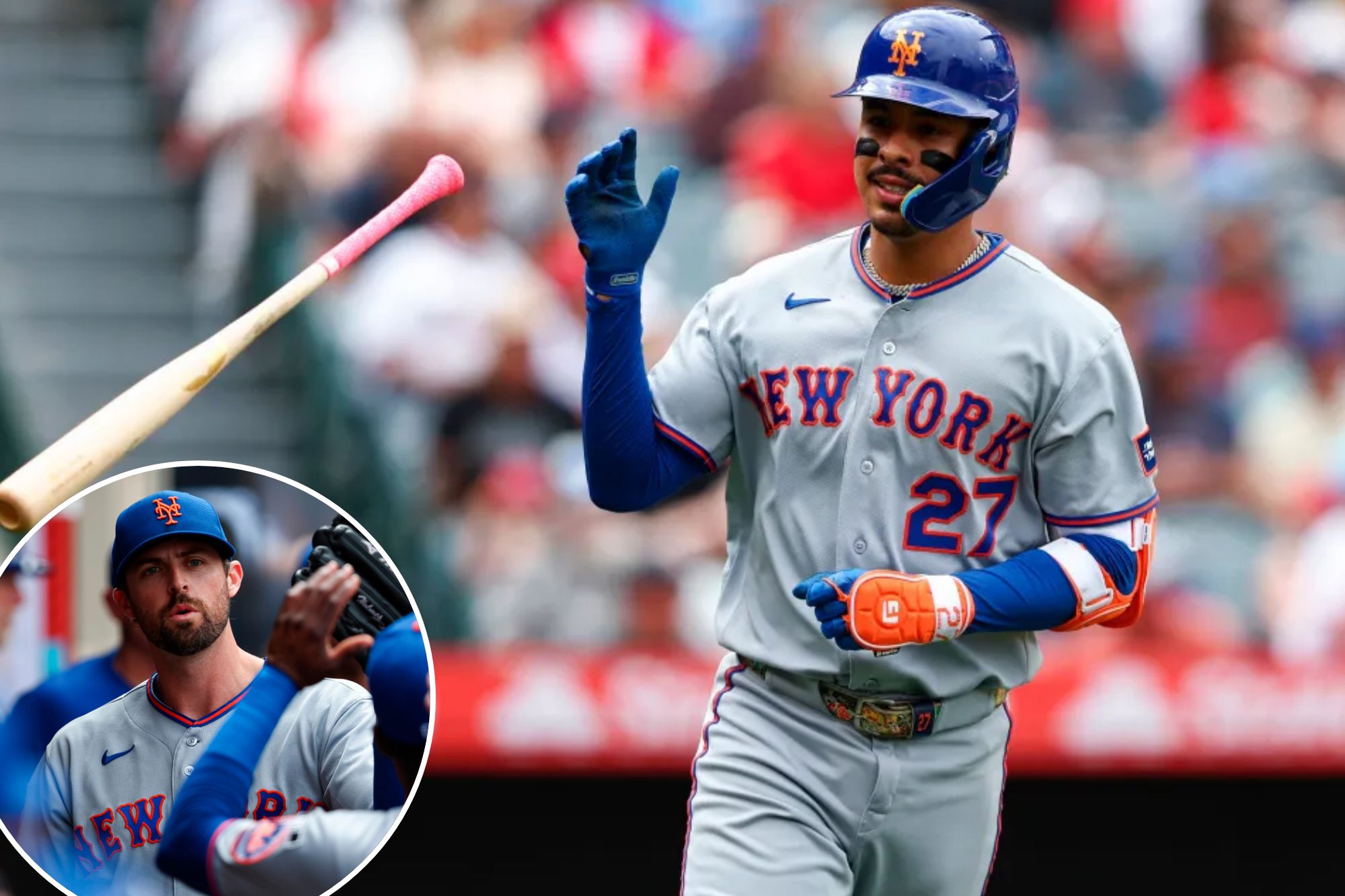 Mark Vientos homers twice as Clay Holmes shuts down Angels to give Mets ...