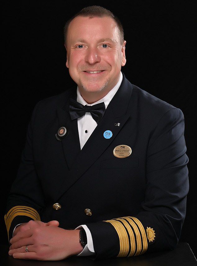 Captain says his wife gets free holidays for life after meeting her ...