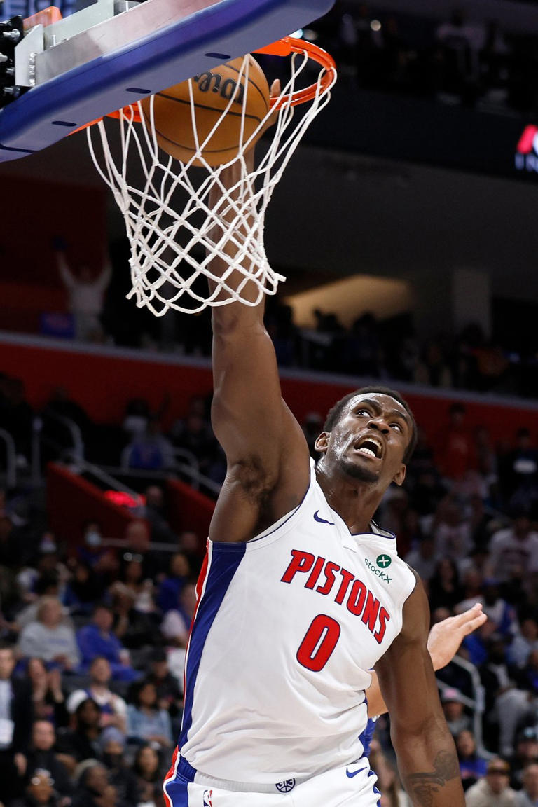 Cunningham and Harris help Pistons finish comeback for first playoff ...