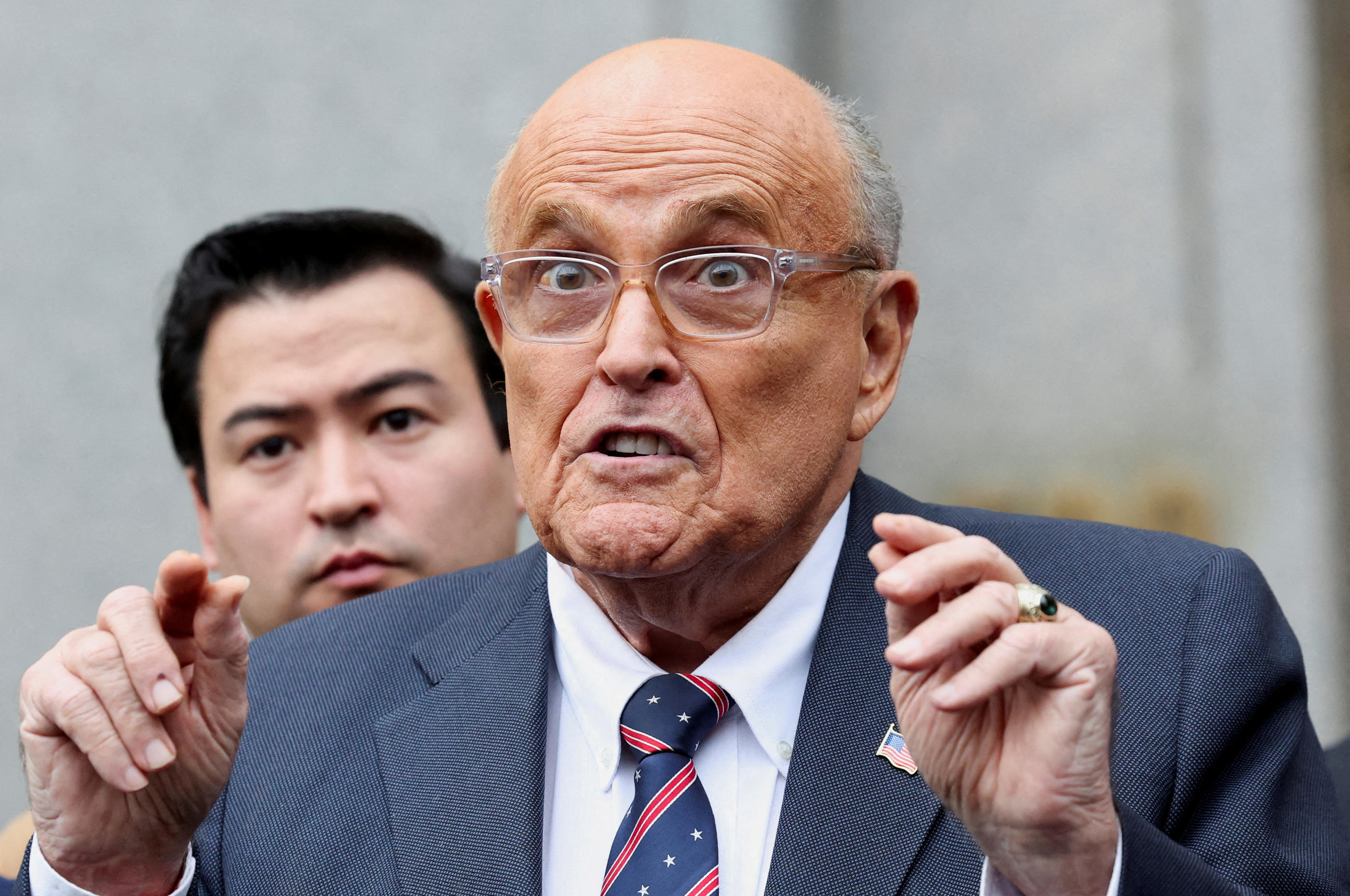 « C’est un battant » : Rudy Giuliani, ancien maire de New York et ...