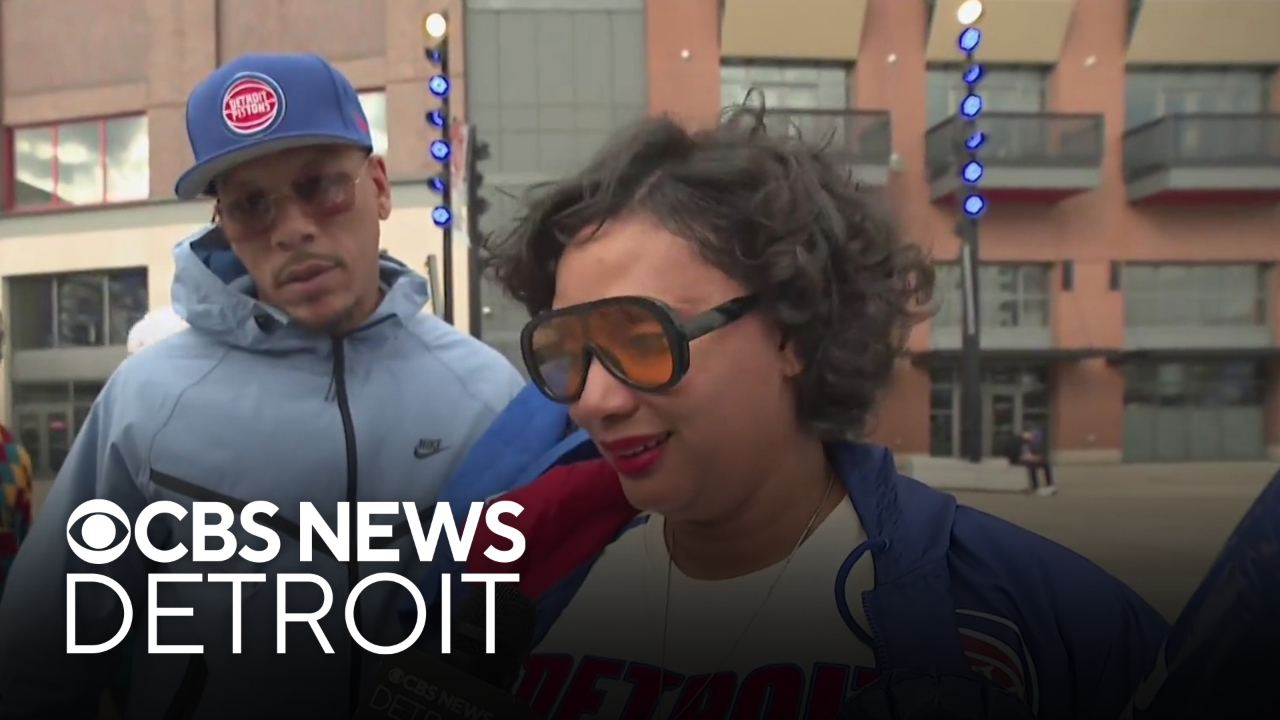 Pistons fans ecstatic after team clinches first playoff series win ...