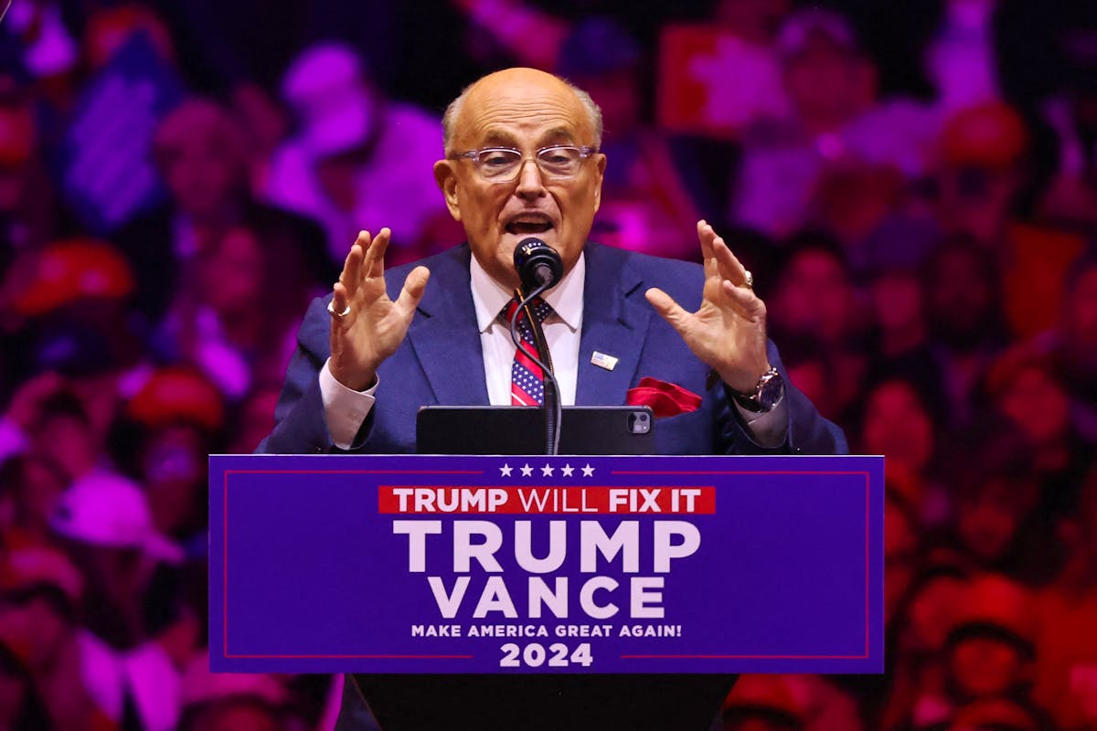 Rudy Giuliani hospitalisé dans un état « critique