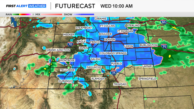 Tracking rain and snow across Colorado, a few degrees could make all ...