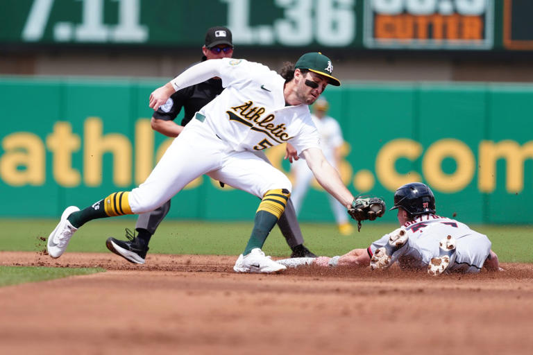 Thomas, Gelof, Soderstrom each hit a HR as Athletics beat Guardians 7-1