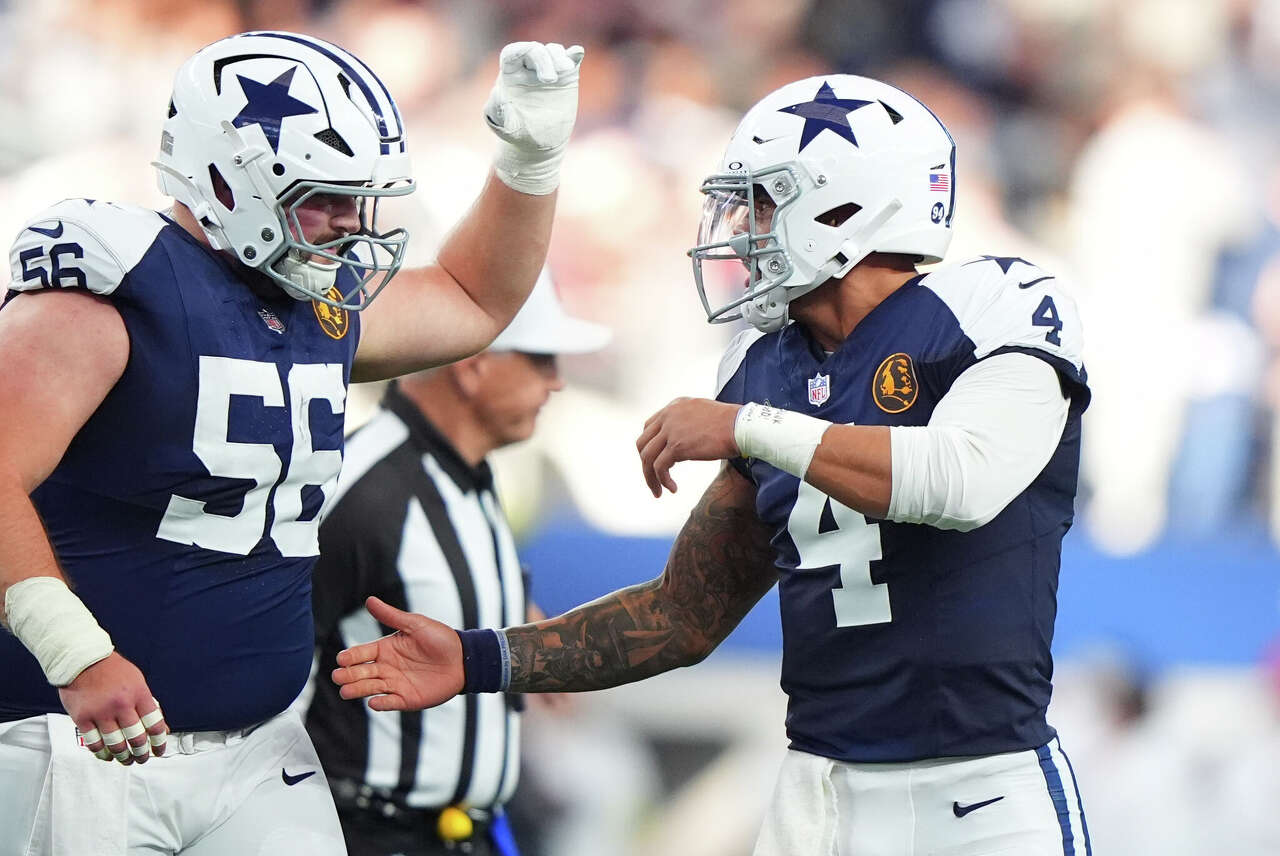 Dak Prescott, Cowboys offense check in from Cooper Beebe's wedding in ...