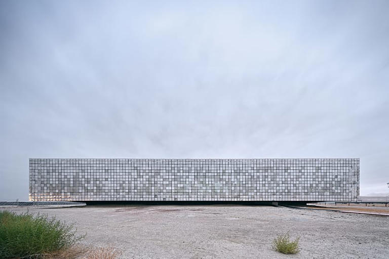 Karapınar's Central Control Building, designed by Bilgin Architects. Egemen Karakaya