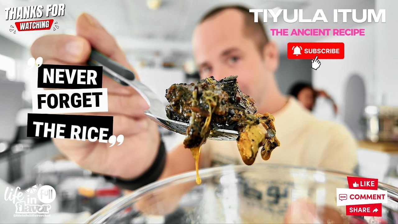 Tiyula itum recipe (Filipino black soup) - Why is it black!