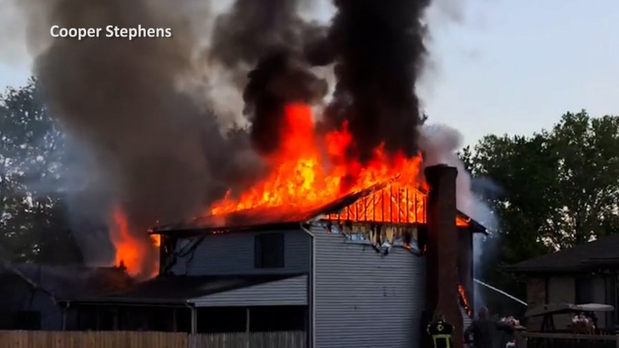Crews responding to structure fire in Hurricane, WVa.