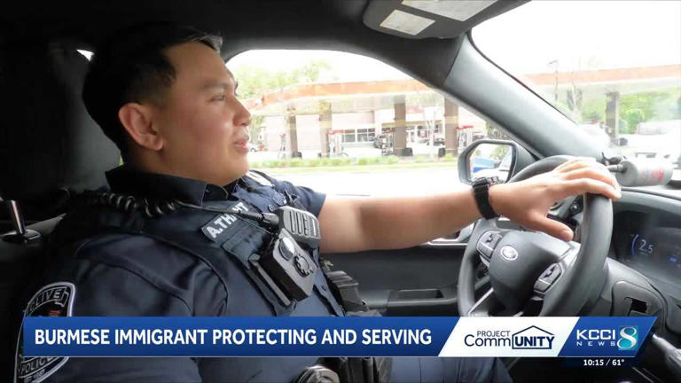 From Myanmar to Midwest: Clive police officer turns American dream into ...