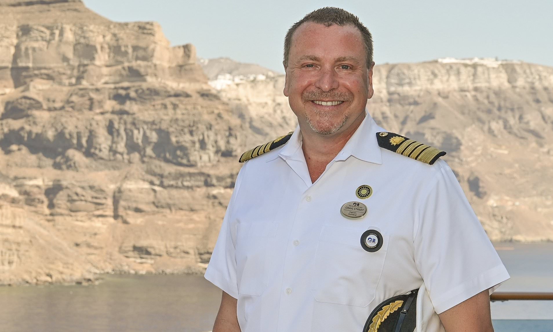 Captain says his wife gets free holidays for life after meeting her ...