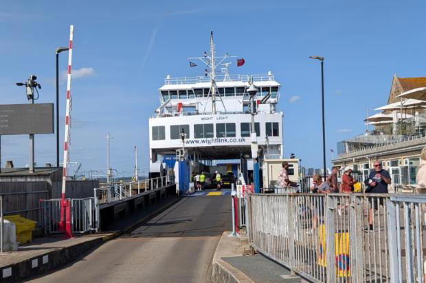 Eight bank holiday sailings cancelled due to Wightlink 'fire alarm issue'