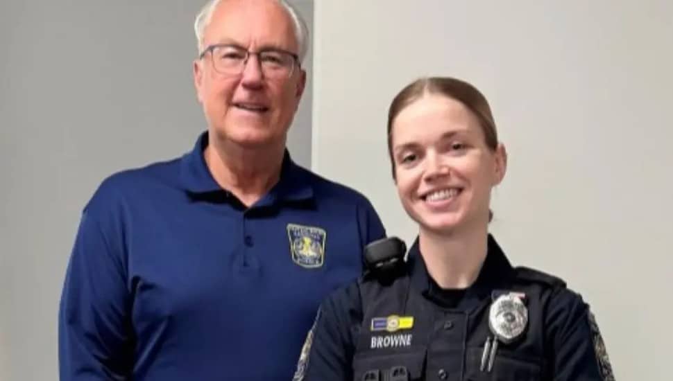 Central Bucks Regional Police officer honored for life-saving actions
