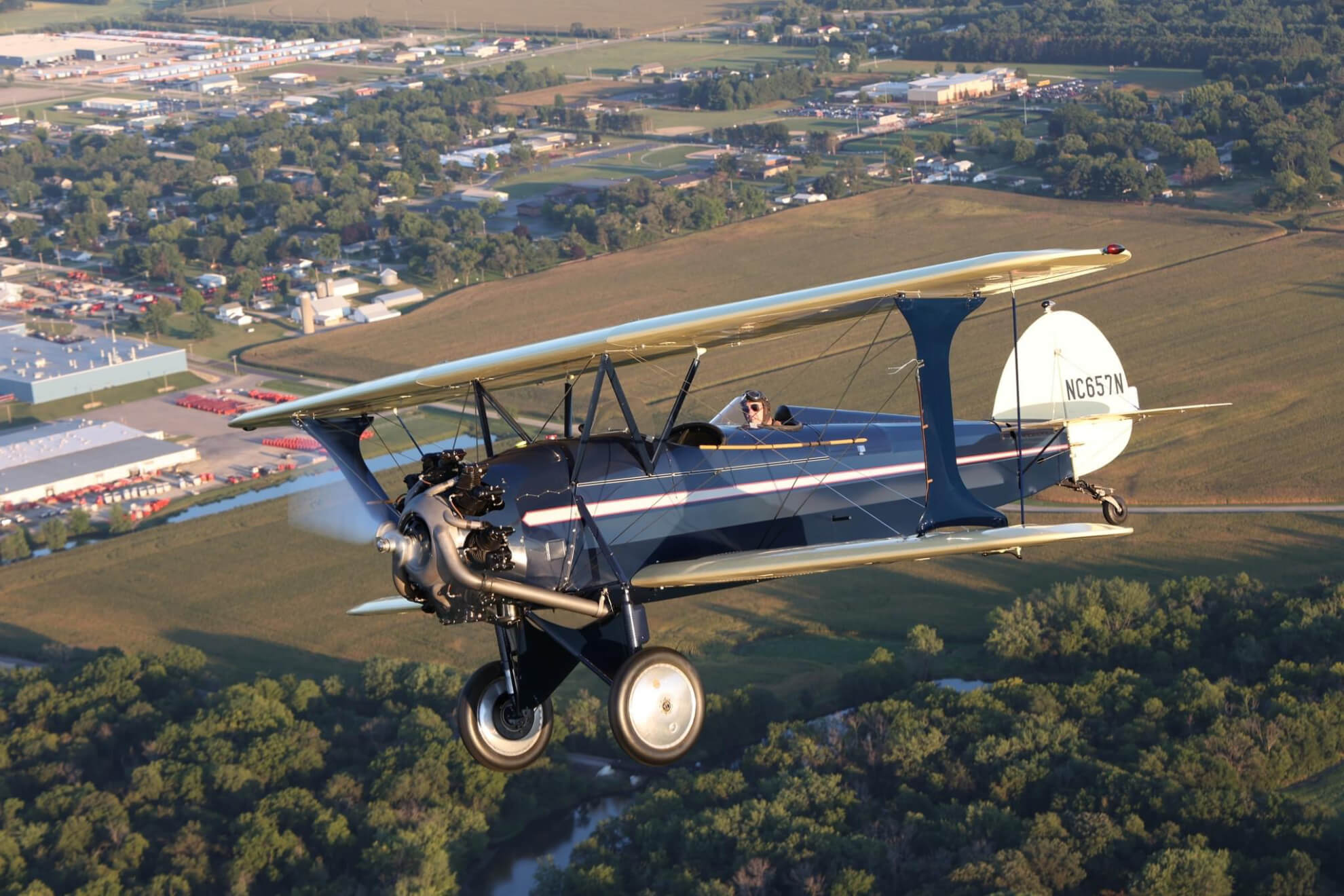 1929 Waco CTO Taperwing listed for sale by Platinum Fighter Sales