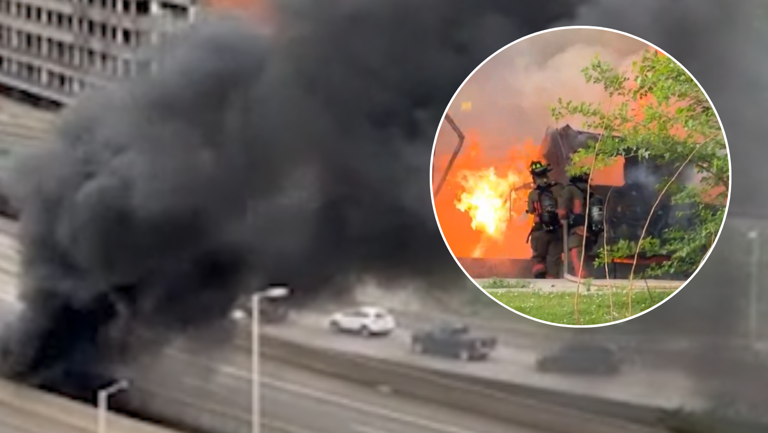 1 dead after crash involving semi-truck on I-71 in downtown Cincinnati ...