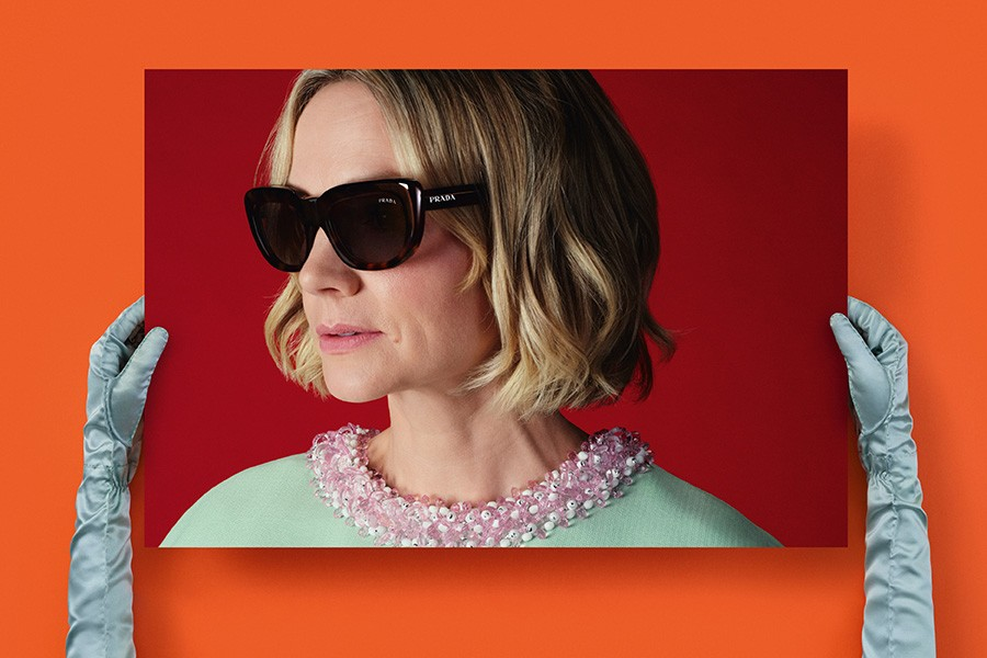 Prada eyewear pop-up at the Glass Box, LA