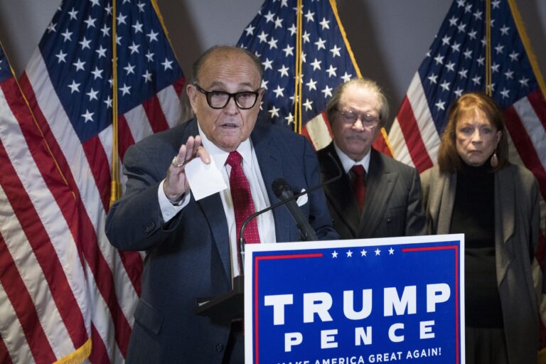 Donald Trump breaks silence on Rudy Giuliani’s sudden hospitalization