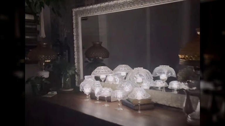 Transform thrifted glassware into stunning light-up decor