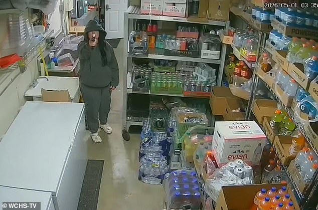 Gas station clerk narrowly avoids fatal shooting as crazed woman ...
