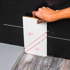 Learn how pros cut baseboards near floor steps 🧠