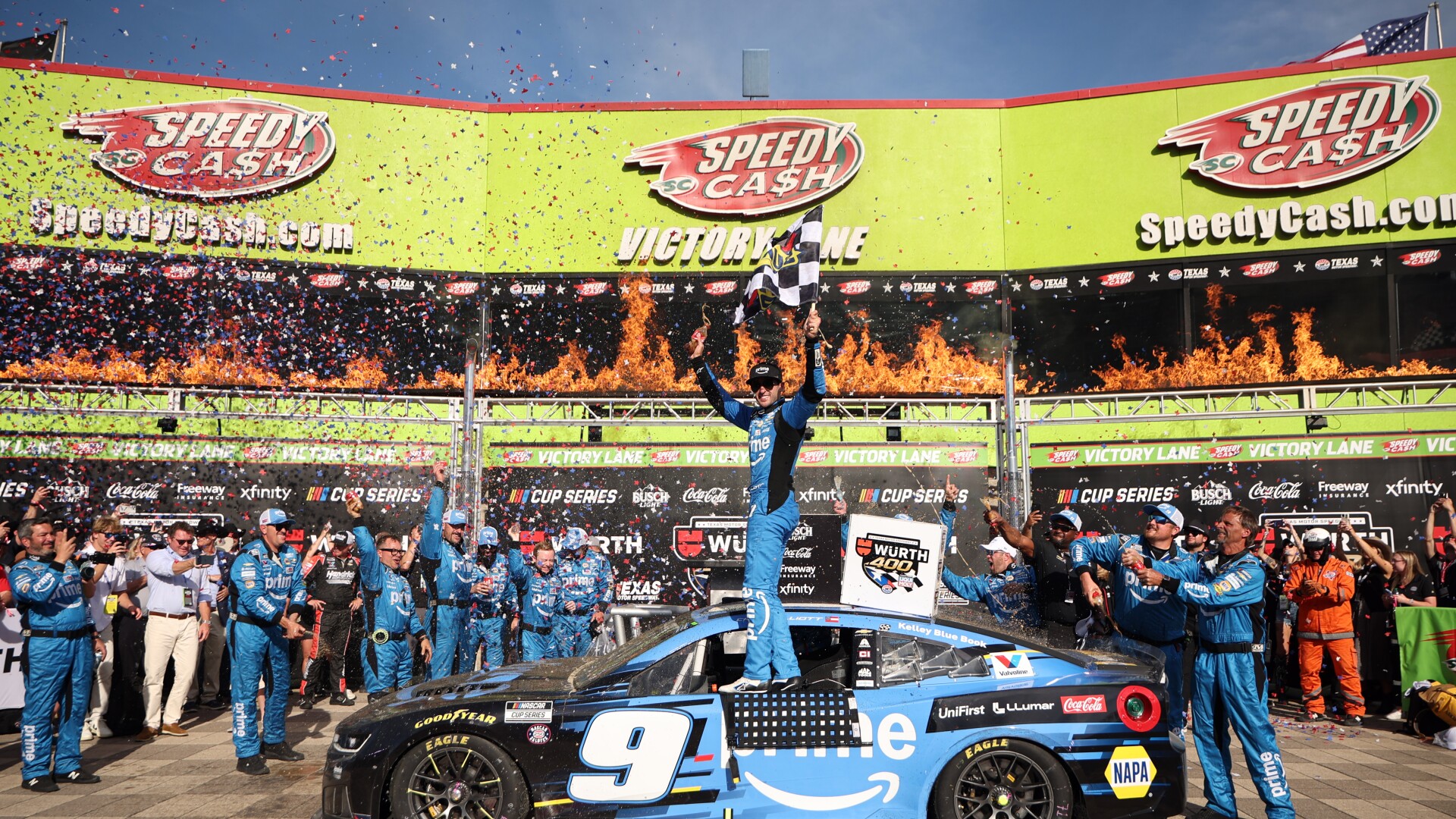Chase Elliott wins at Texas to join Tyler Reddick as multiple Cup ...