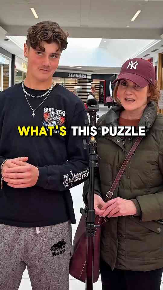 What is this puzzle saying? Solve these two fast