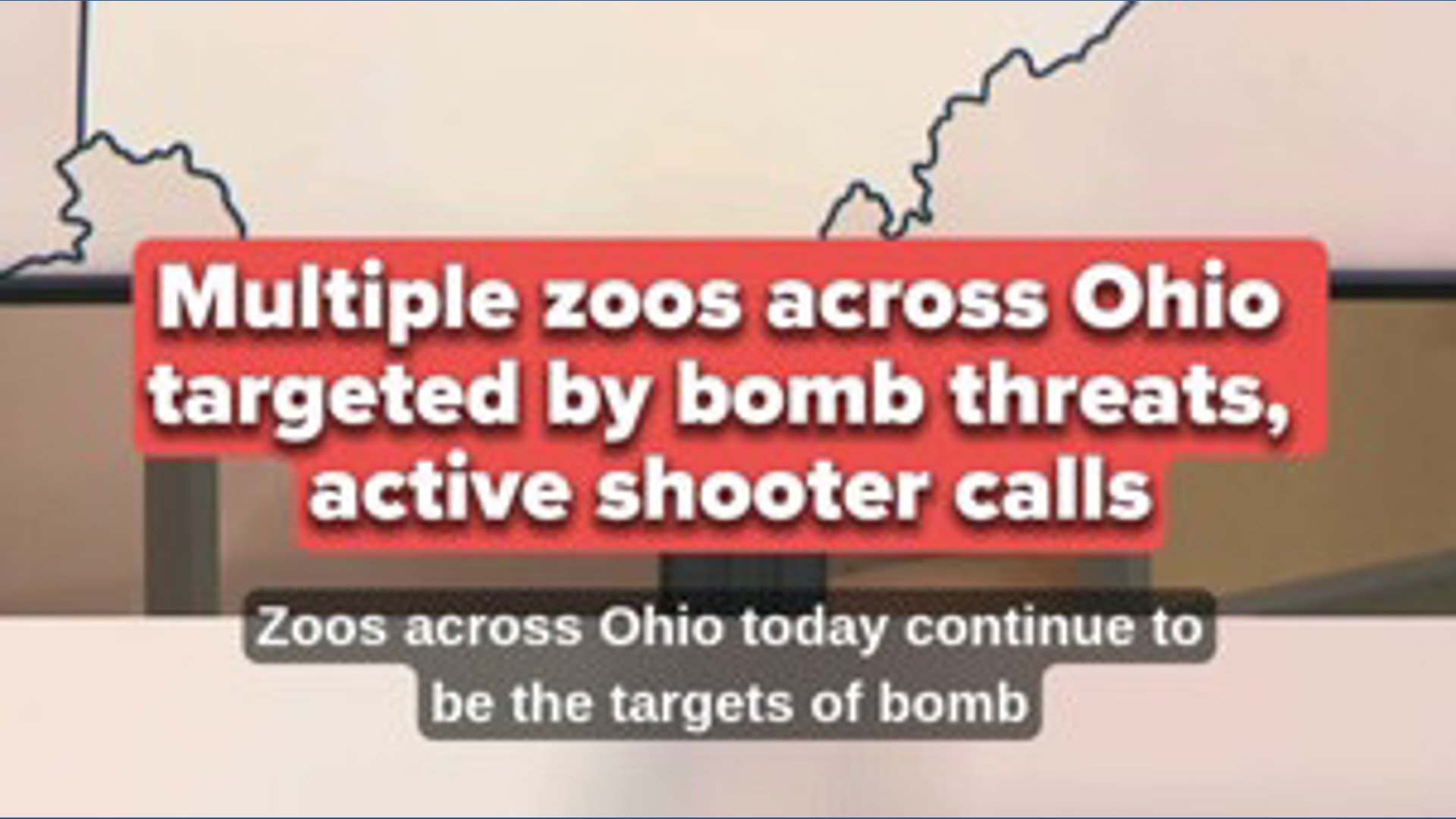 Multiple zoos across Ohio targeted by bomb threats and active shooter calls