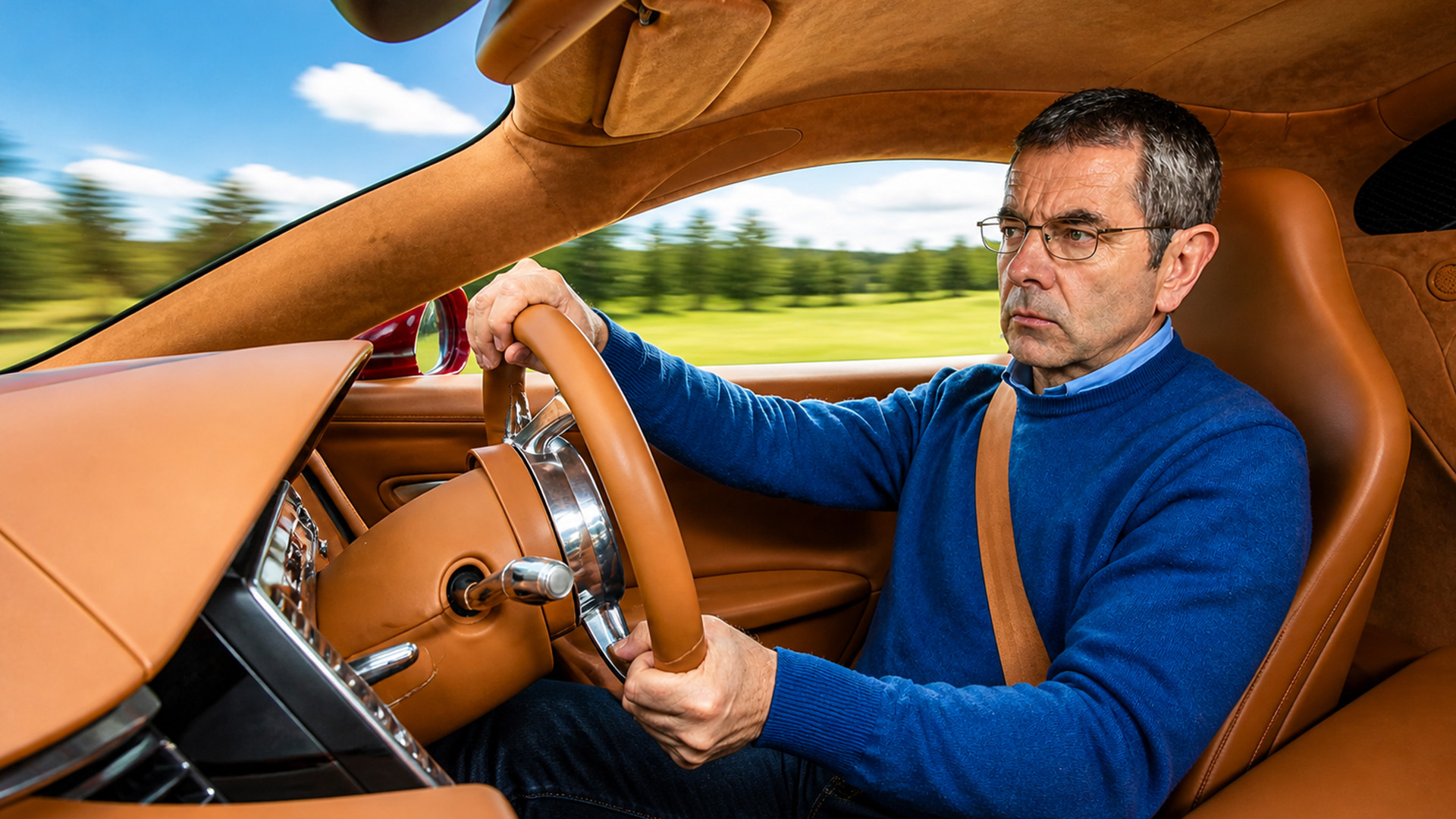 What’s inside Mr Bean’s private garage?