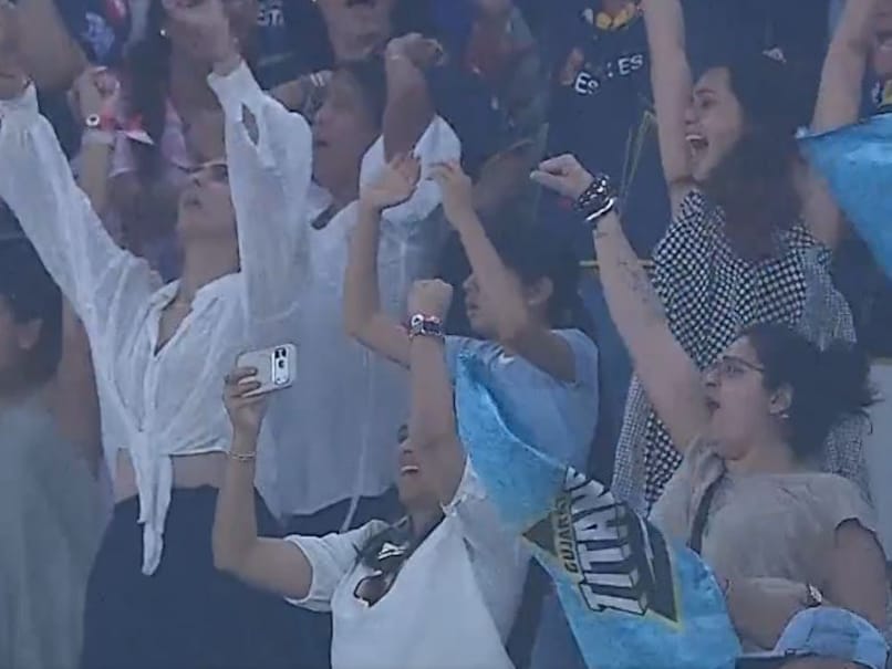 Watch: Ashish Nehra's wife Rushma's wild celebration goes viral as GT ...