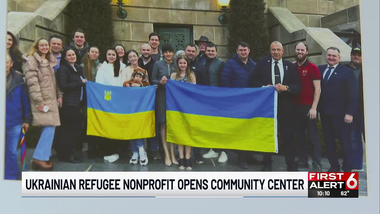 Ukrainian refugee nonprofit opens community center in Omaha