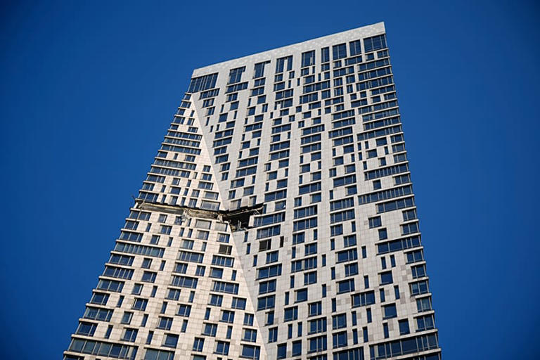 Drone strikes Moscow building just days before Russia's Victory Day parade