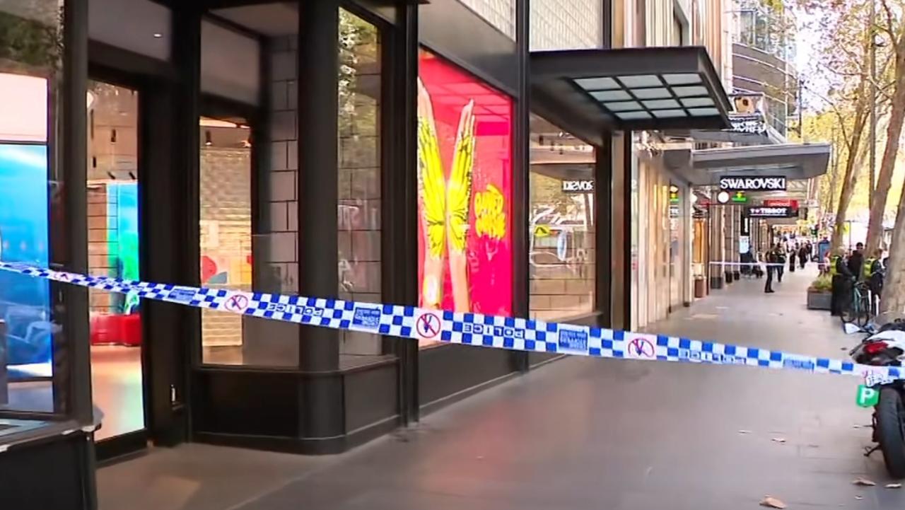 Horror attack unfolds in Melbourne CBD