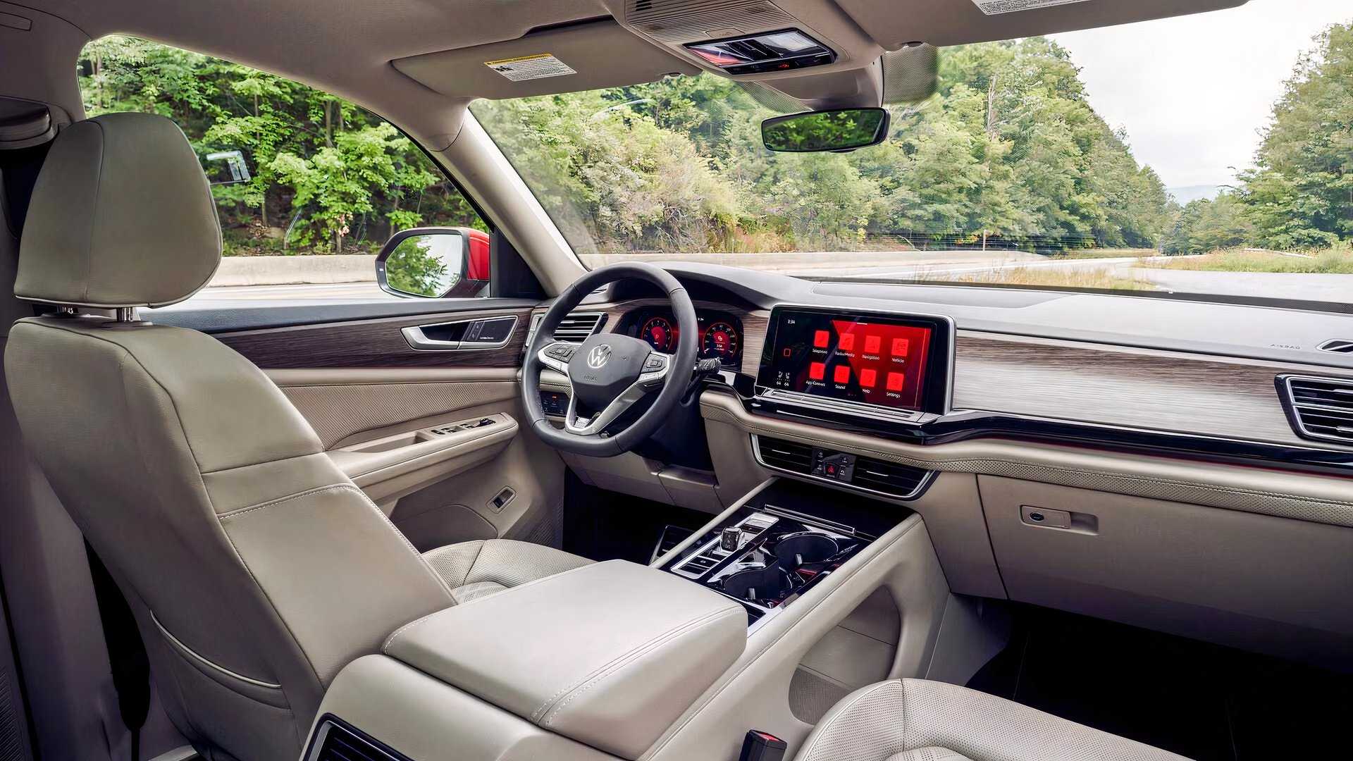 2026 Volkswagen Atlas Driver's Seat And Dashboard