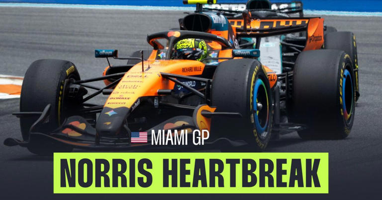 Lando Norris telemetry data reveals critical Miami GP strategy error