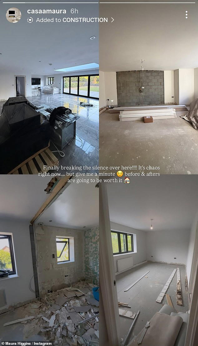 Maura Higgins reveals huge transformation plans for her £1.25million Essex home including a sauna