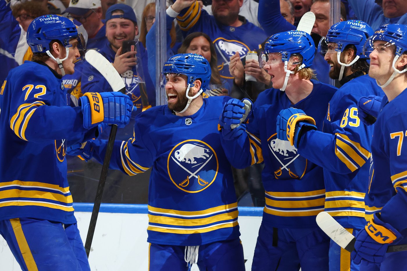 Man disadvantage in Buffalo. Sabres advance to Round 2 despite anemic ...