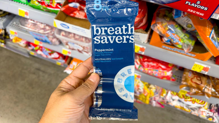 Turn breath mints into an unexpected solution for your stinky fridge