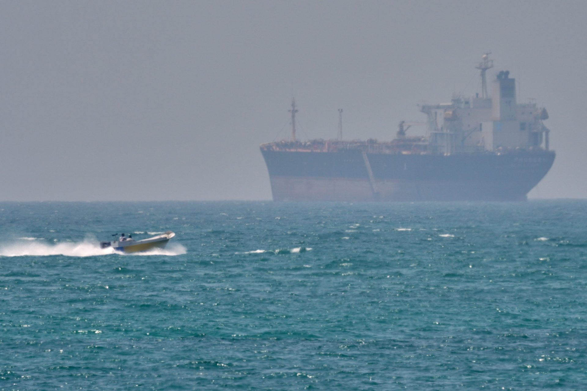 US to begin helping stranded ships out of the Strait of Hormuz