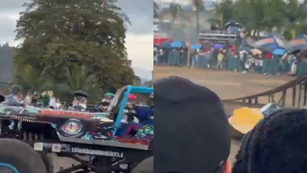 Accidente en exhibición de vehículos en Colombia deja al menos 2 ...