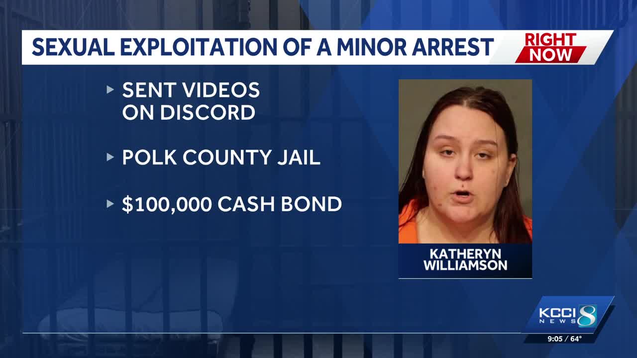 West Des Moines woman charged with sexual abuse, exploitation of a minor