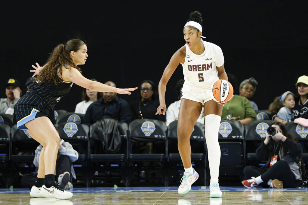 Watch: Kiki Iriafen dominates Angel Reese in Mystics' preseason win