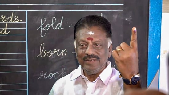 Three-time CM OPS switches sides, seeks re-election from Bodinayakkanur ...