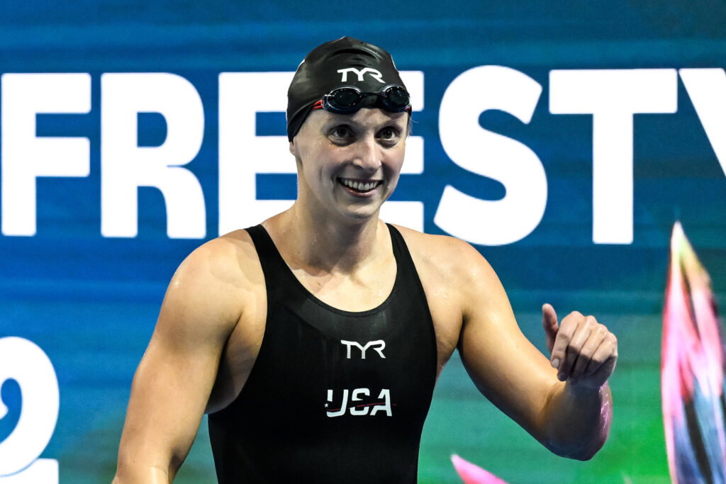 Katie Ledecky shares heartfelt message of gratitude after another ...