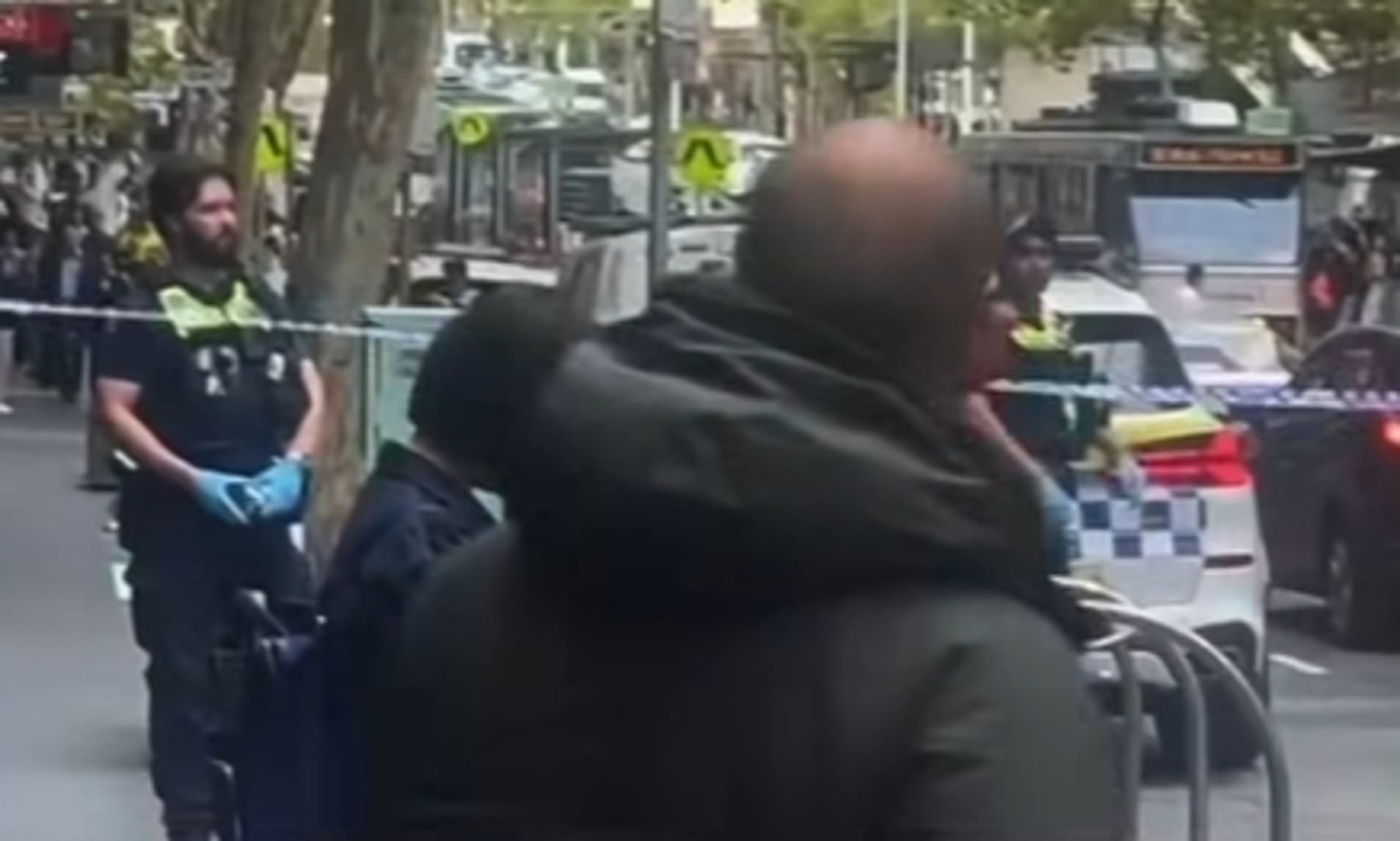 Brazen daylight stabbing in Melbourne's CBD leaves man with life-threatening  injuries