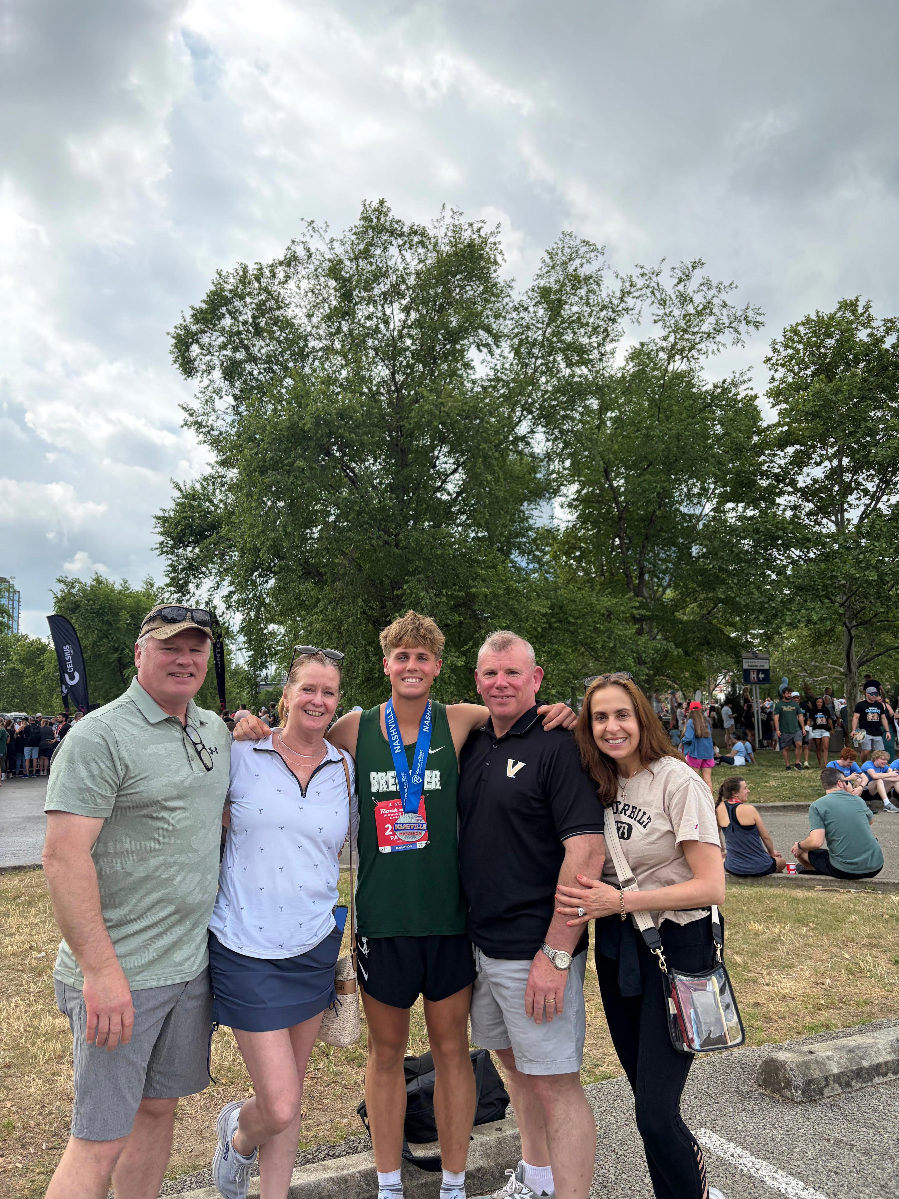 How Pat Ford went from a college cut to a Nashville marathon win