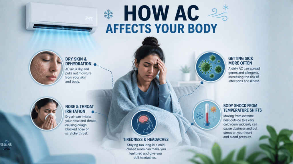 Staying indoors in AC this summer? Here is why it might be affecting ...